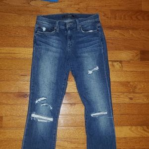 Distressed Joe Jeans